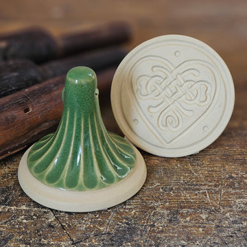 Vintage Style Stoneware Cookie Stamps