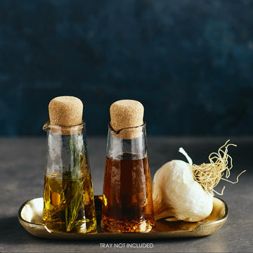 Mini Glass Cruet Set