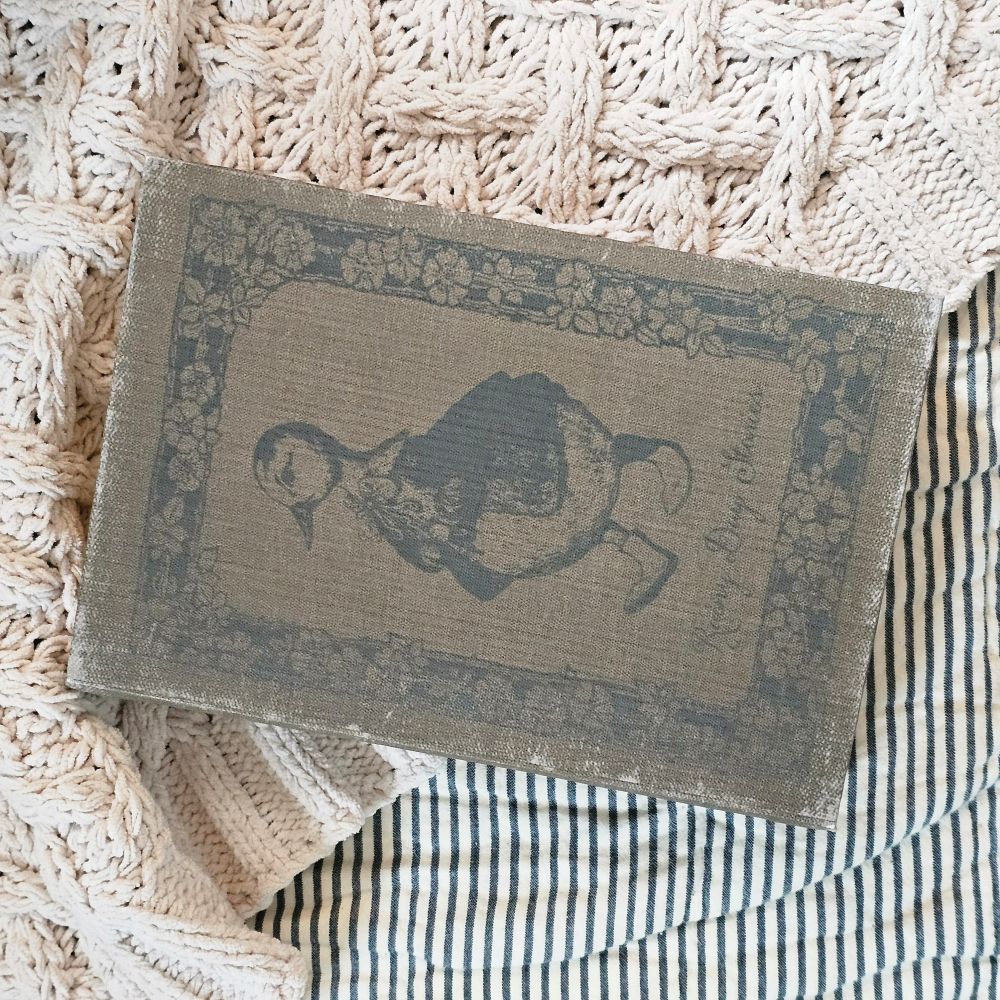 Vintage Hardcover Journal, Rainy Day