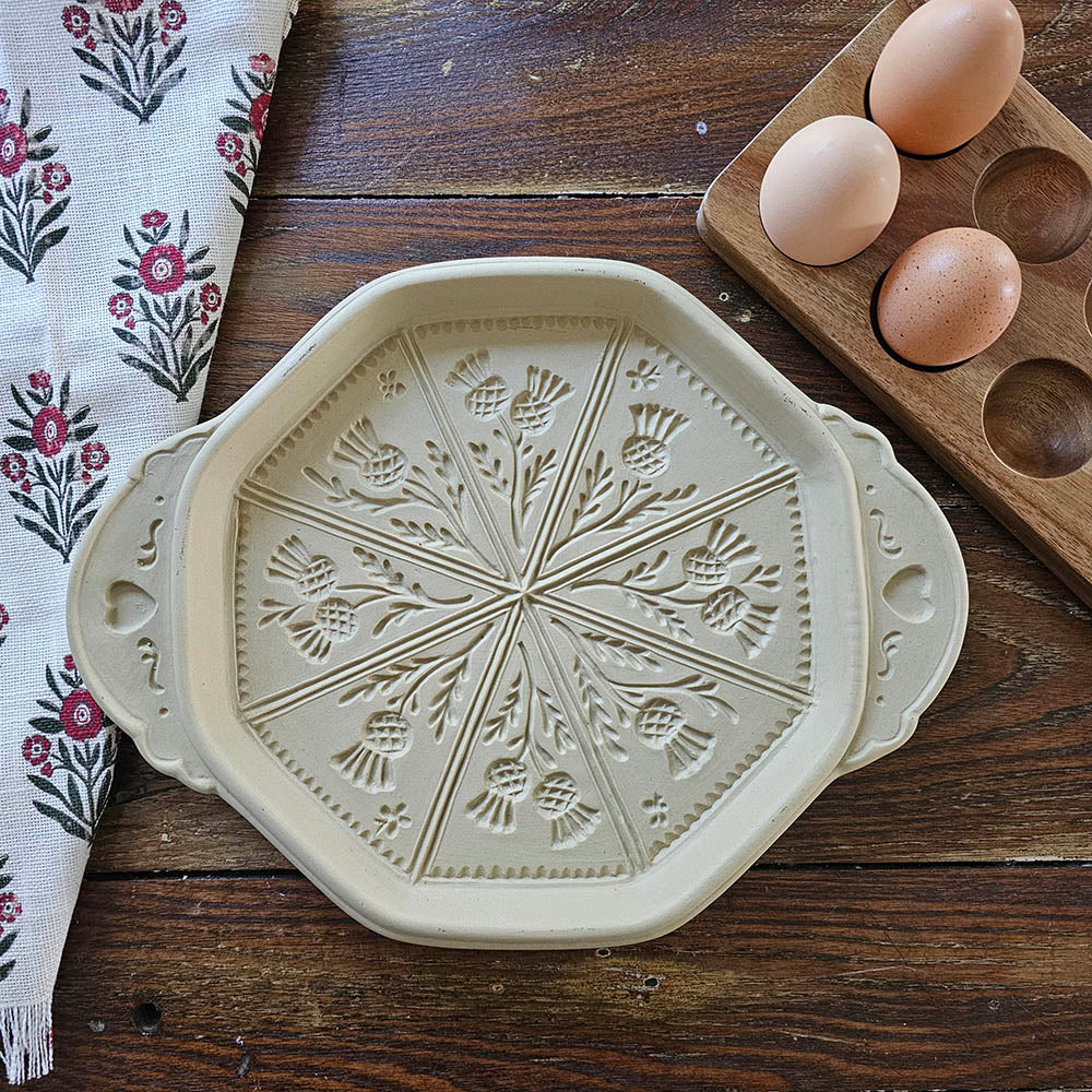 Stoneware Shortbread Pan