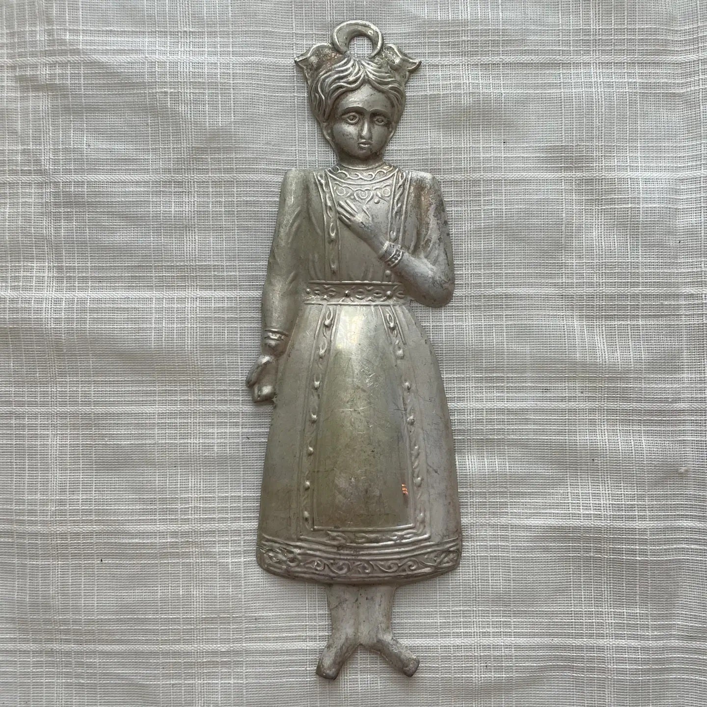 Vintage Italian Ex-voto, Woman Figure