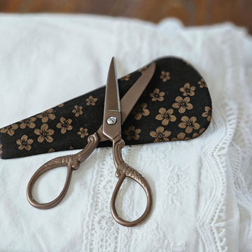 Vintage Style Embroidery Scissors with Sheath