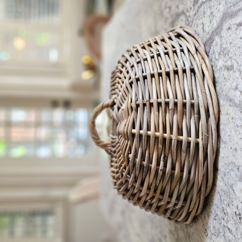 Wicker Food Cover Cloche