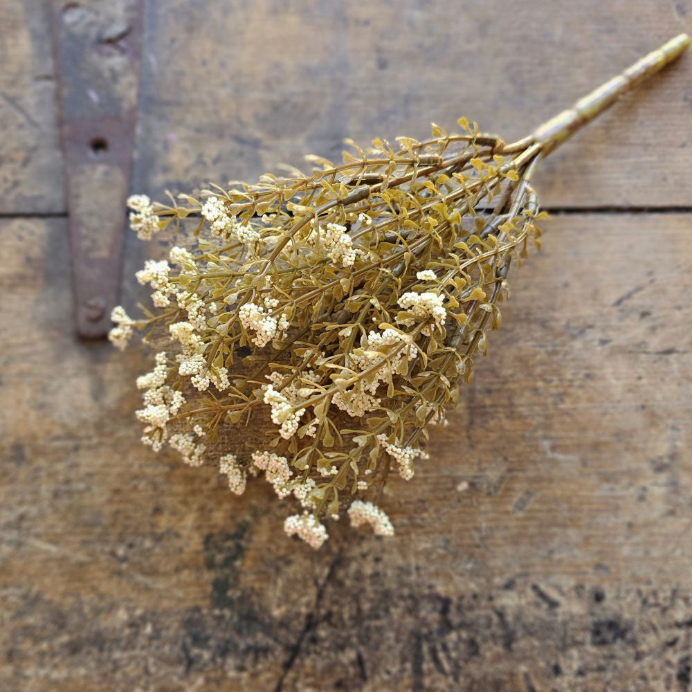 Winter White Astilbe Pick