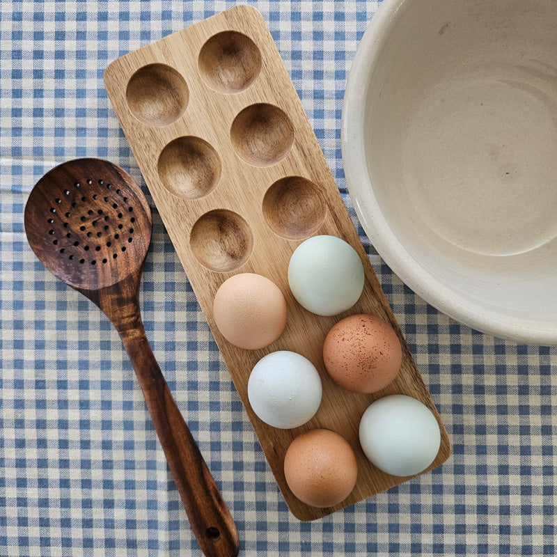 Wood Egg Tray